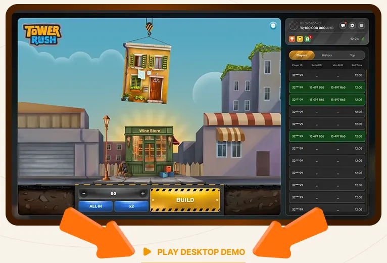 Tower Rush Versione Demo